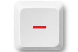 hyphen key on keyboard